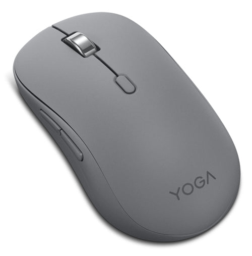 Lenovo Yoga Mouse Office – Maus – Kabellos (Bluetooth), beidhändig, Grau