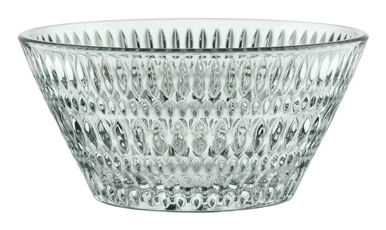 Nachtmann Schale Ethno – 750 ml, Ø 16,5 cm, Kristallglas, Transparent, spülmaschinenfest