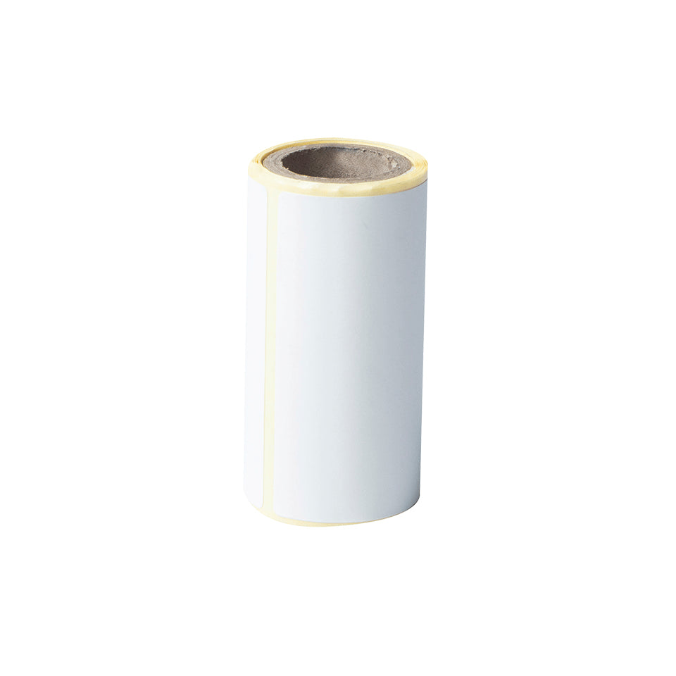 Brother Druckeretiketten, 76 mm × 44 mm, weiss, für TJ-4020TN und andere, 1 Rolle (70 Etiketten)