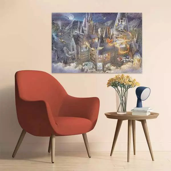 Ravensburger Puzzle Hogwarts Interior (Film) – 3000 Teile – 121 × 80 cm – ab 14 Jahren