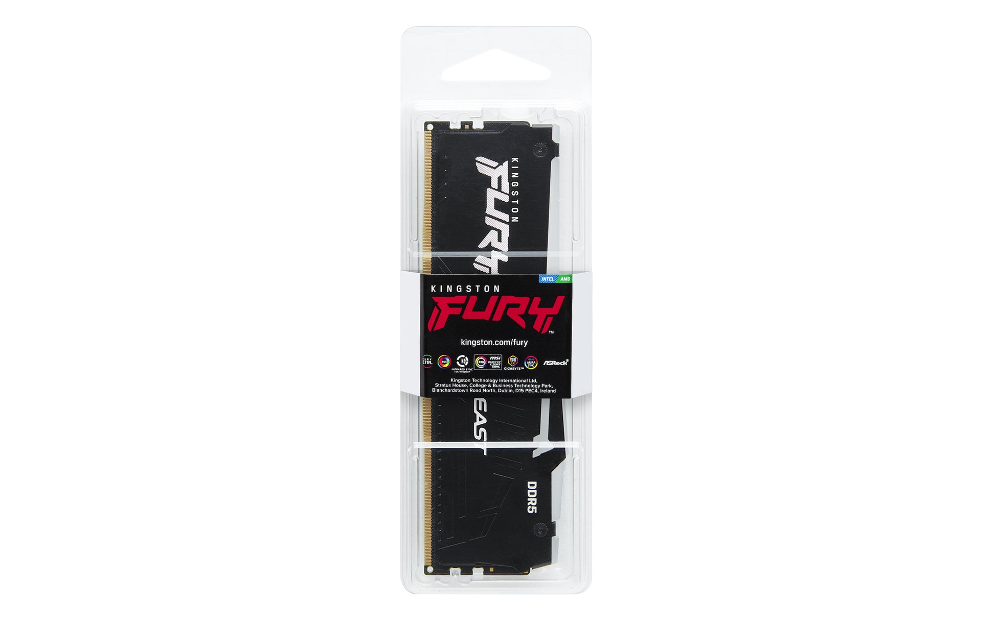 Kingston Technology Kingston FURY Beast – Arbeitsspeicher – 32 GB DDR5 6000 MT/s CL30, 288-Pin DIMM, RGB, EXPO