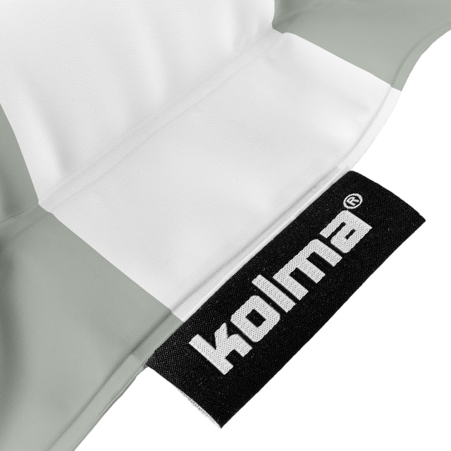 Kolma Luftmatratze – mit integriertem Kissen, PVC-Oberfläche – 188 × 78,5 cm – grau/weiss – 1 Stk.