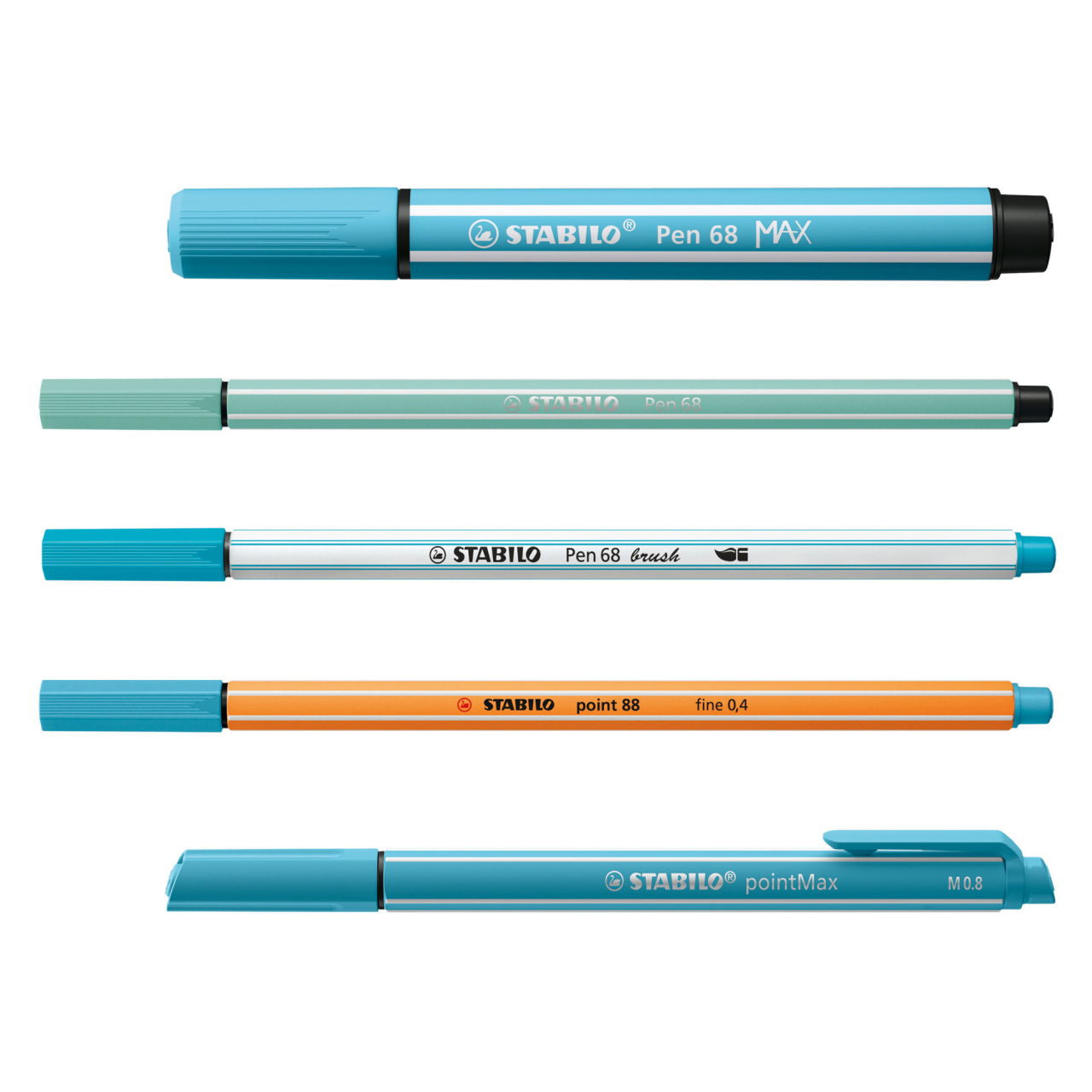 Stabilo Fineliner – 55er-Set – sortiert