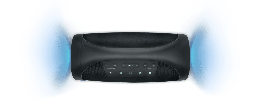 Muse M-980 BT – Party-Lautsprecher – 300 W, LED, IPX6, 10 h, Schwarz