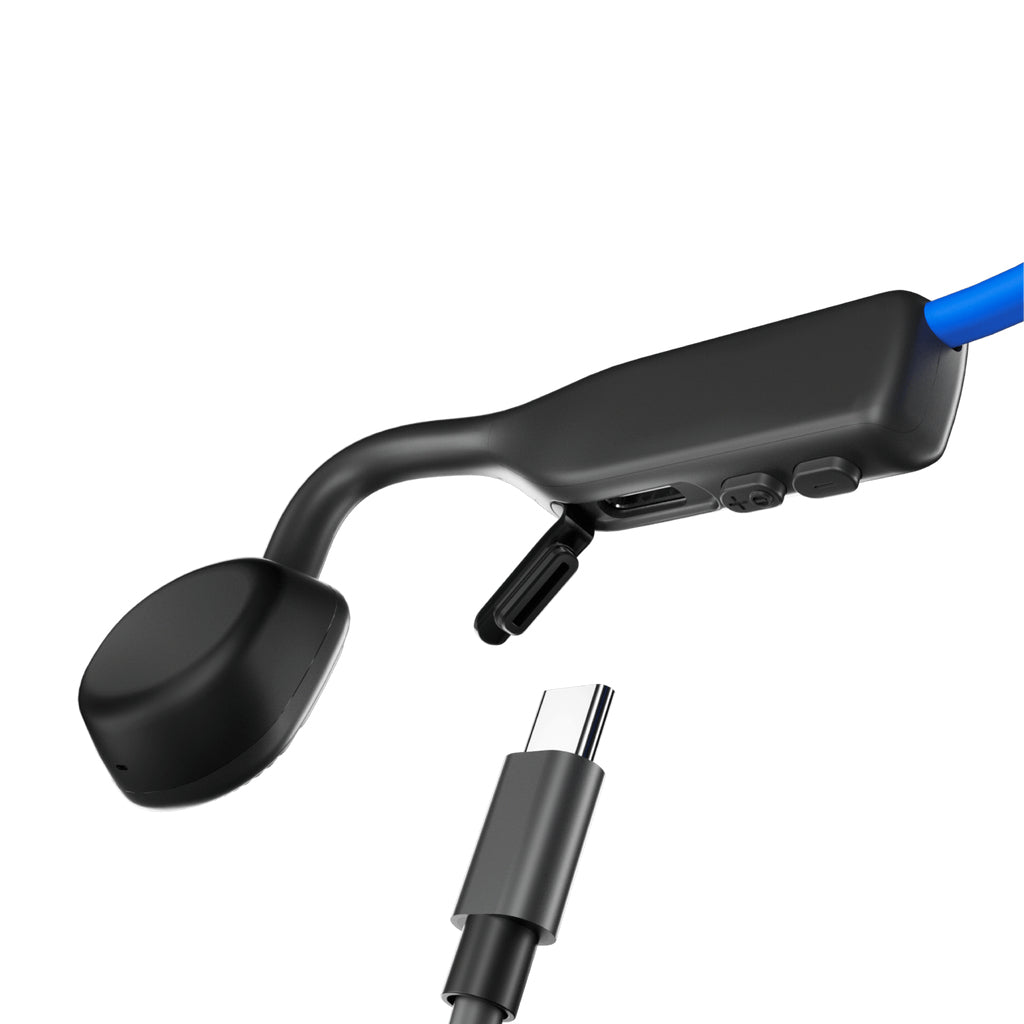 SHOKZ OpenMove On-Ear Kopfhörer – Ohrbügel, Stereo, BT, Blau, BT 5.1