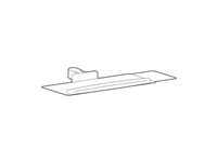 Ergotron LX PRO – Zubehör: Keyboard End – für LX PRO Wandsystem, Modell WCB