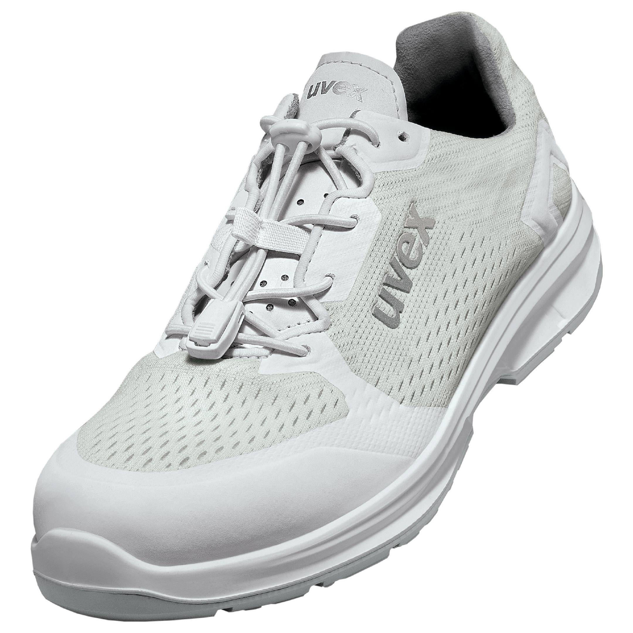 Uvex 1 sport weiss nc Berufs-Halbschuh O1 FO SRC – weiss – Grösse 51, Weite 11