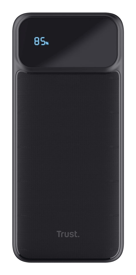 Trust Avala Powerbank 20'000 mAh – 20 W PD, 1× USB-C, 2× USB-A, schwarz