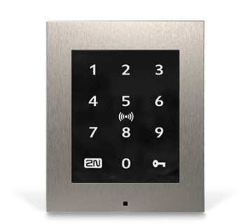 2N Zutrittsleser Access Unit 2.0 Touch – 108×45×131 mm, schwarz