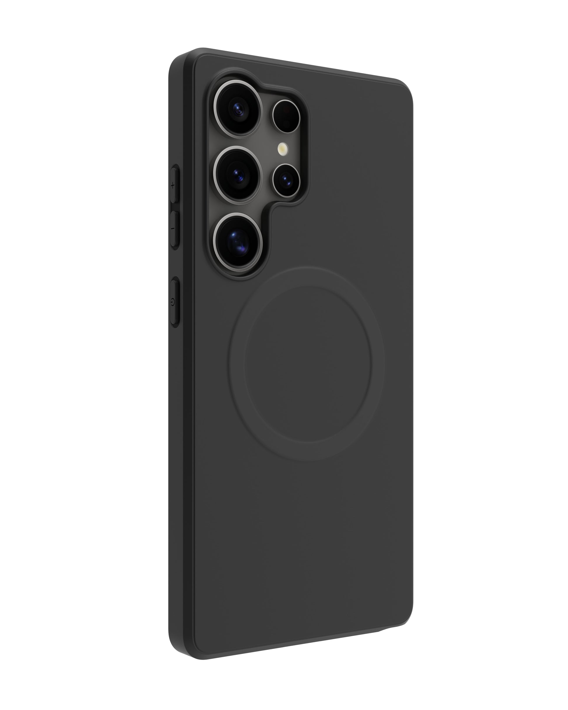 dbramante1928 Greenland Pro Qi2 Backcover – für Samsung Galaxy S25 Ultra, Schwarz, bis 1,2 m sturzsicher