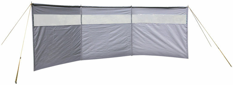 Eurotrail Stellwand DUNES 4 – 4800 × 1450 mm, PVC, grau