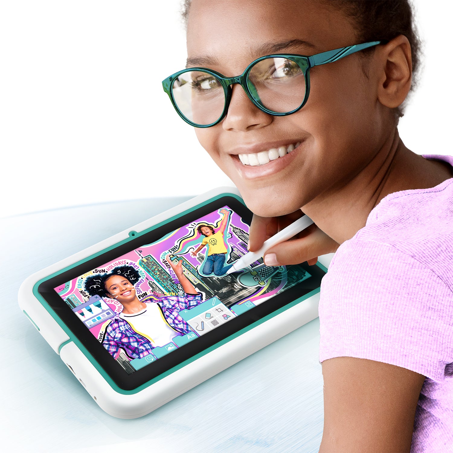 Canal Toys Instant Print Pad Creator – 8", 32 GB, Wi‑Fi, Mehrfarbig