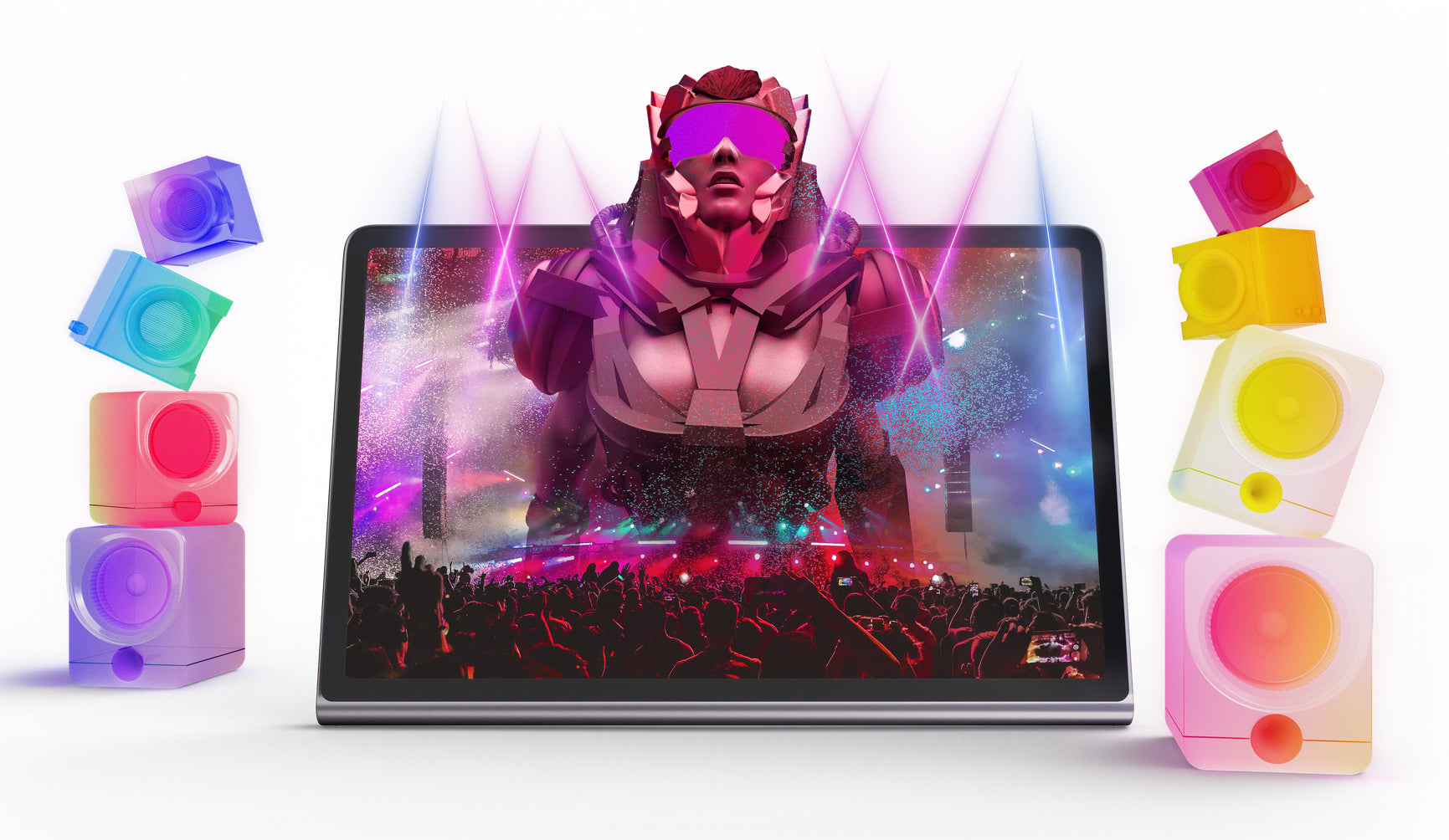 Lenovo Tab Plus – 11,5", 128 GB, 8 GB RAM, WLAN, Android 14, Grau, Mediatek