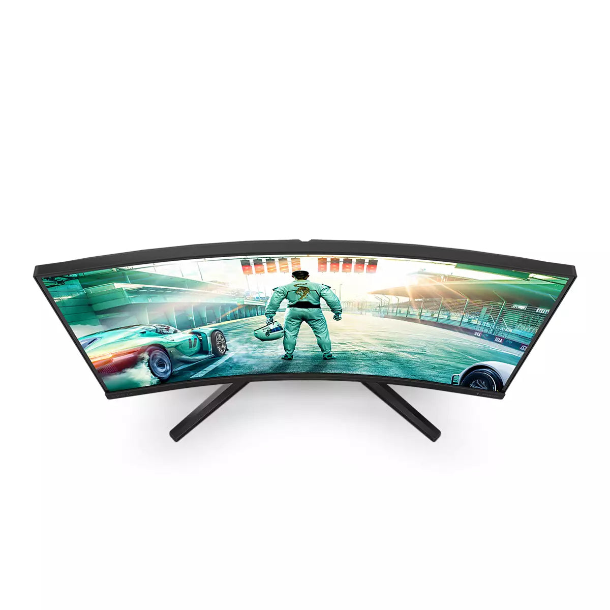 Philips 32M2C3500L/00 – Monitor, 31,5", VA, 180 Hz, 300 cd/m², Gebogen, VESA 100 × 100, Anthrazit