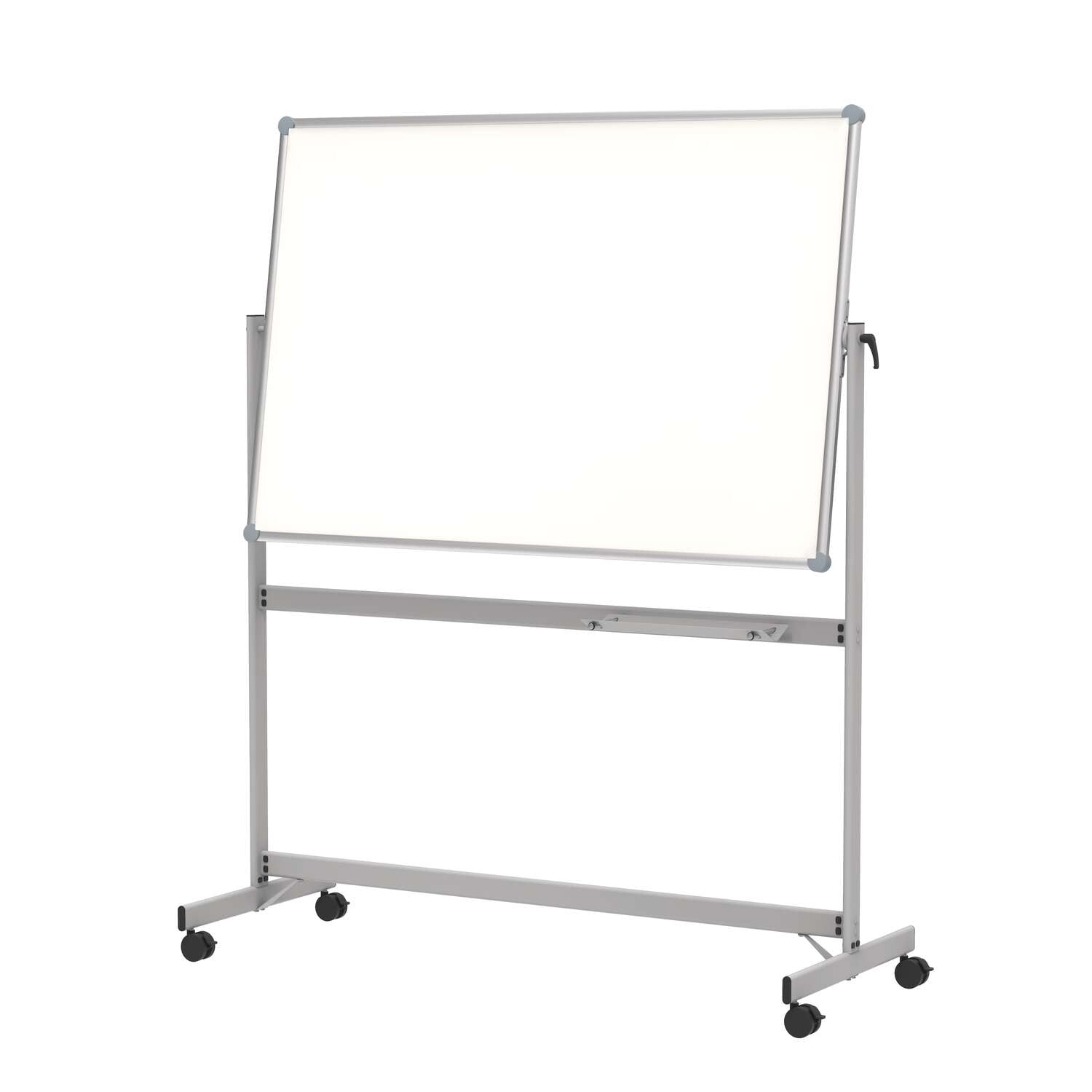 Maulpro mobiles Whiteboard – Stahl, magnetisch, mobil – 100 × 180 cm