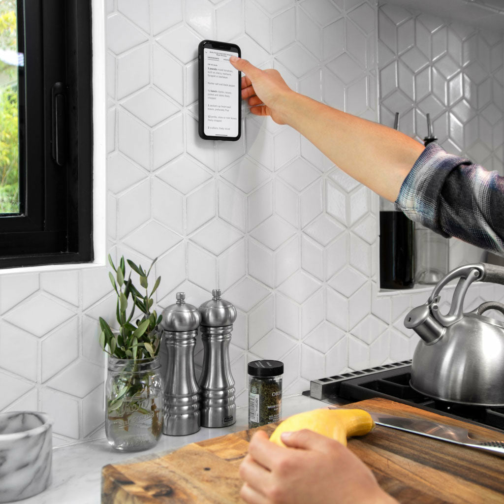 Peak Design Wandhalterung – Tisch-/Innenbereich-Ständer – Klebekissen, Innen – Weiss
