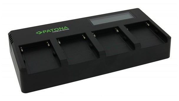 PATONA Premium 4-fach Ladegerät – für Sony F-Serie (F960, F970)