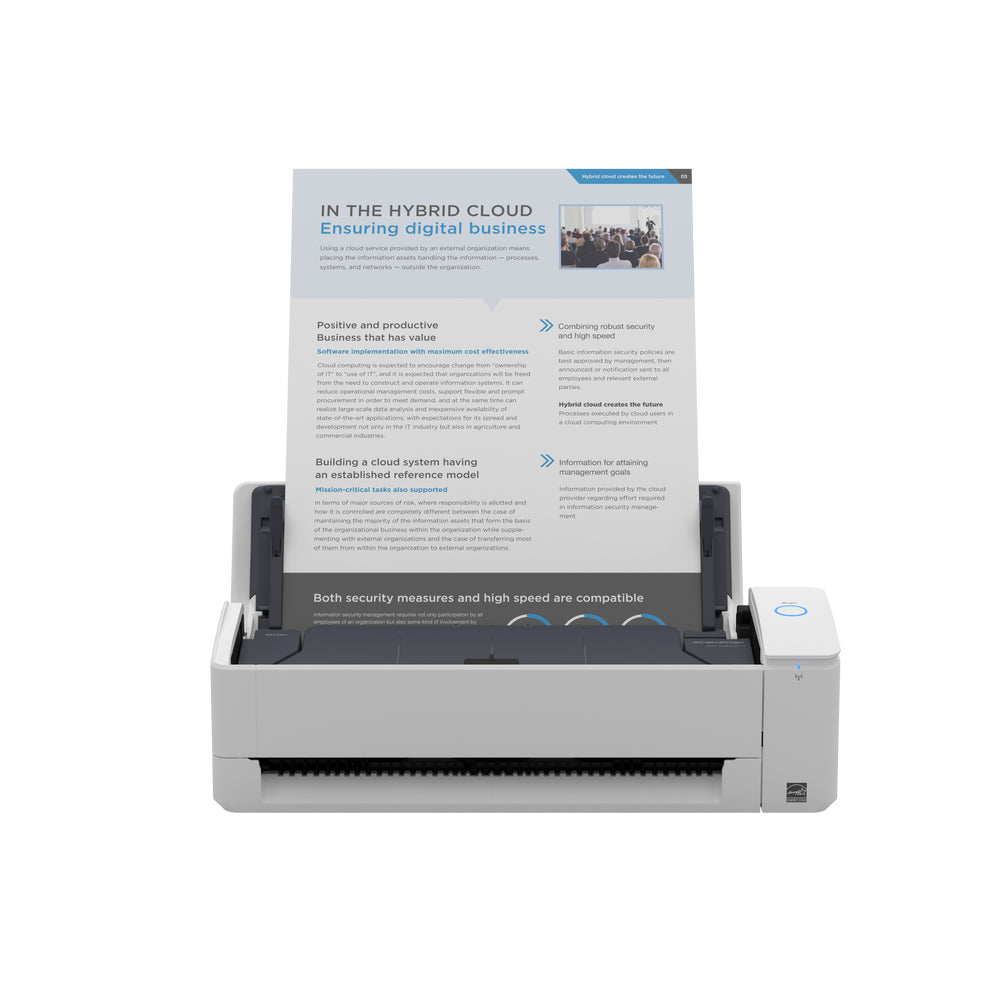 Ricoh ScanSnap iX1300 – Einzugsscanner, A4, Duplex, 30 ppm, ADF 20 Blatt, WLAN