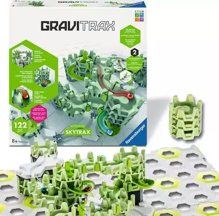 Ravensburger GraviTrax Action-Set M Skytrax Murmelbahn – 122-teilig – ab 8 Jahren – Kunststoff – FSC