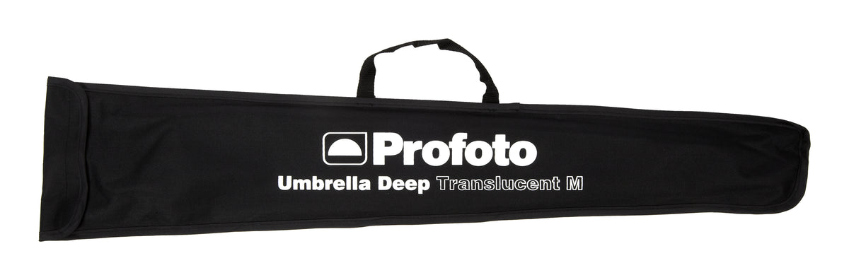 Profoto Deep Translucent M Blitzschirm – Ø 105 cm (41"), Höhe 770 mm – Transparent