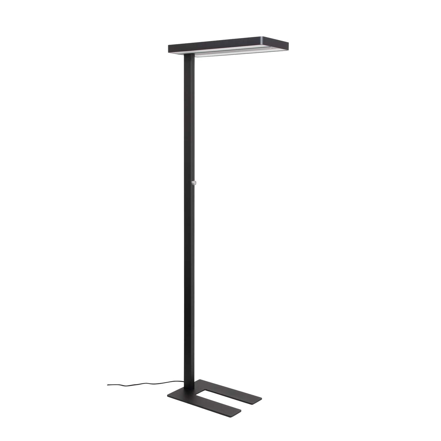 MAUL LED-Stehleuchte Juvis – Bewegungssensor, Tageslichtsensor, dimmbar – 4000 K – 13'060 lm – schwarz