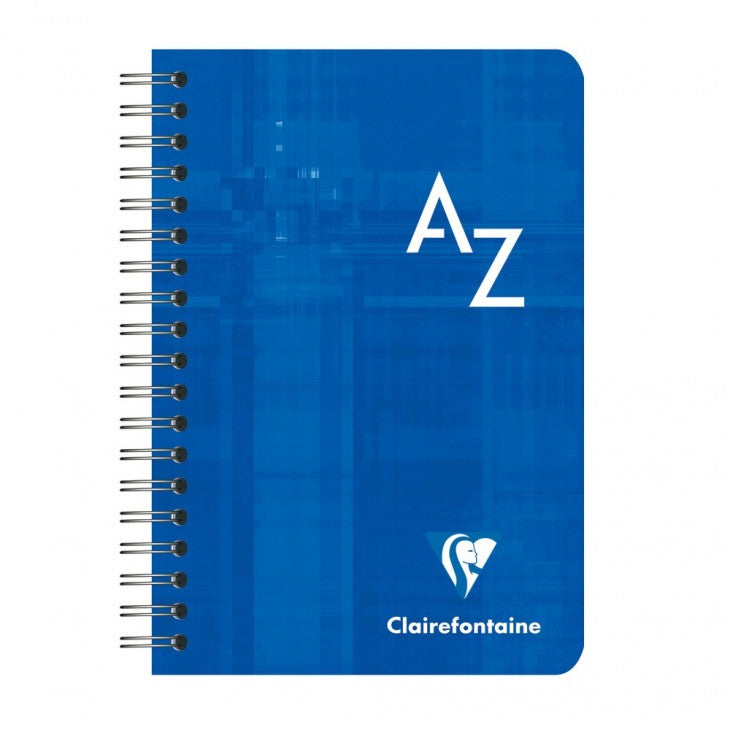 Clairefontaine Spiralblock, 95 × 140 mm, kariert, Spiralbindung, Karton, 50 Blatt, 90 g/m² – sortiert