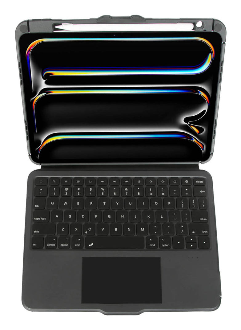 Targus VersaVu Tablet- & Notebook-Tasche – für iPad (M4) 13", USB-Port, Stoßschutz, TPU, Schwarz