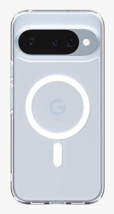 Spigen Ultra Hybrid MagFit Backcover – für Google Pixel 10 Pro / Pixel 10, Klar Weiss, bis 2 m Sturzsicher