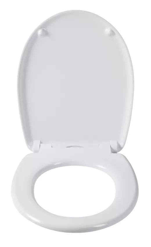 Diaqua Nice Zen Rock – WC-Sitz – Duroplast, Absenkautomatik, mit Deckel, verlängert, 36,5 × 45 cm
