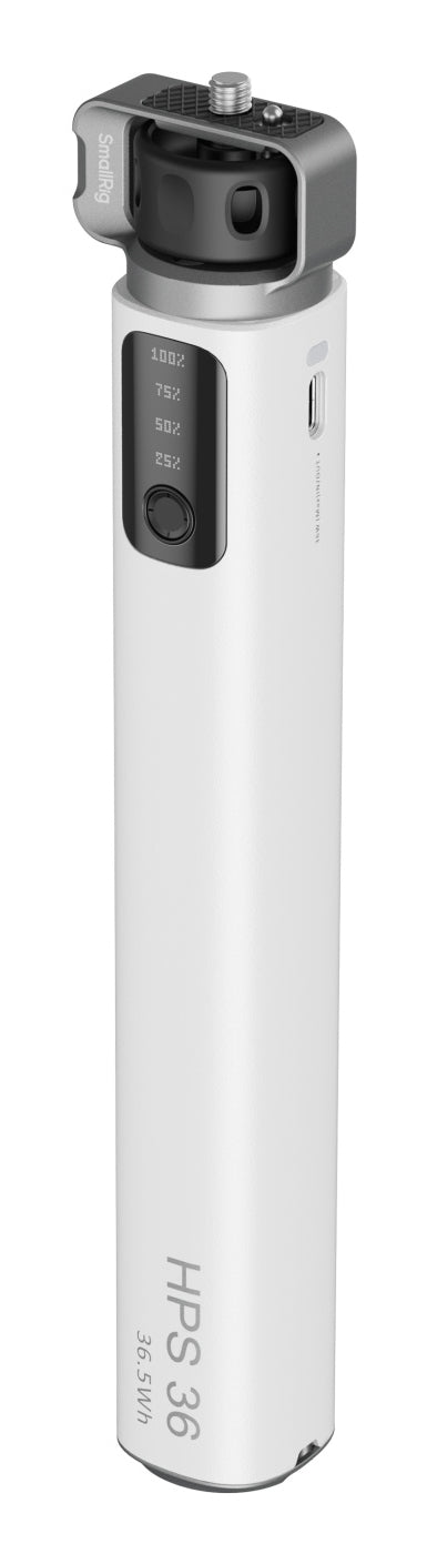 SmallRig HPS36 Power-Stick – 5000 mAh, USB-C PD 36 W, 2× USB-C – für Kamera – Silber