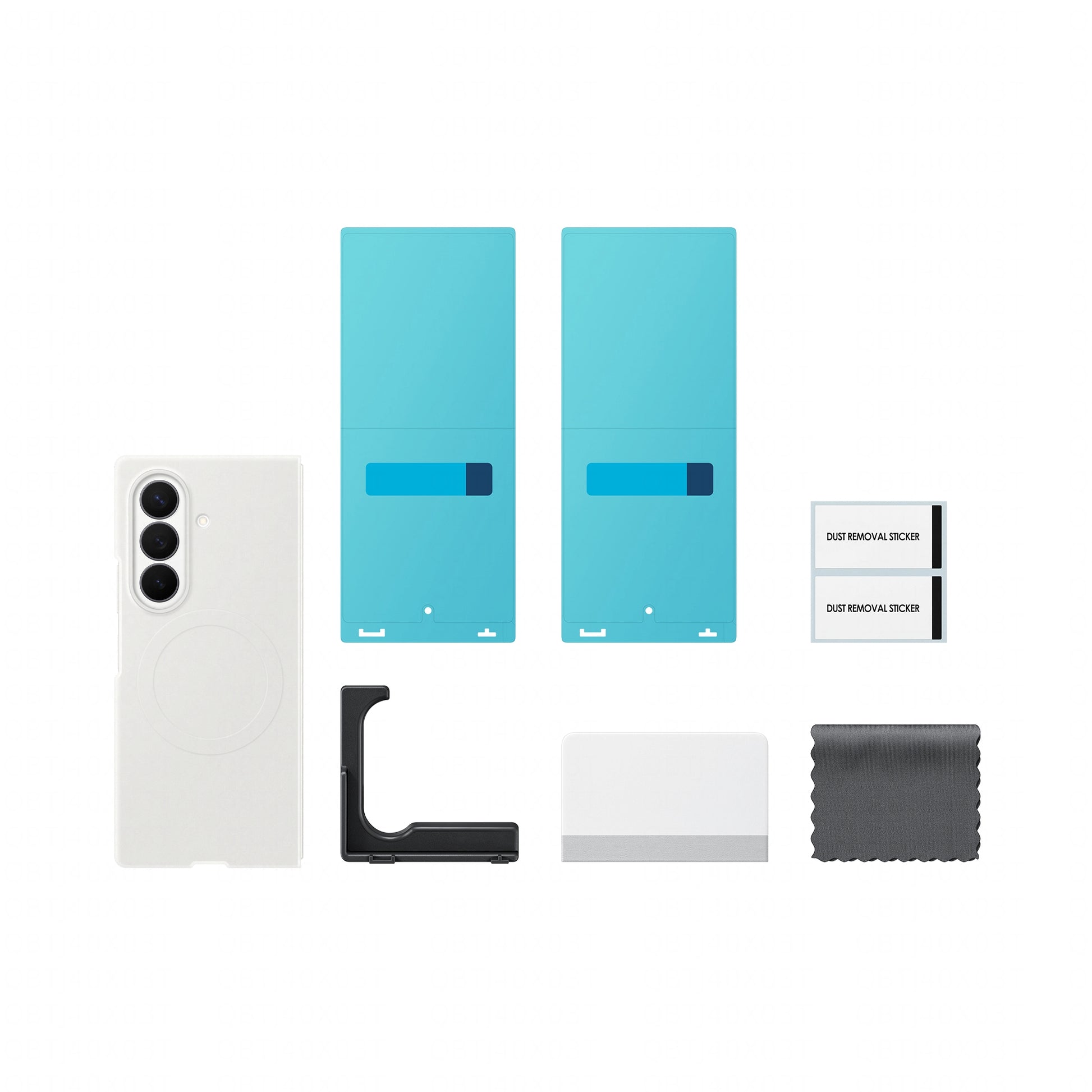 Samsung Backcover – für Samsung Galaxy Z Fold8, Silikon, Weiss, schlagfest
