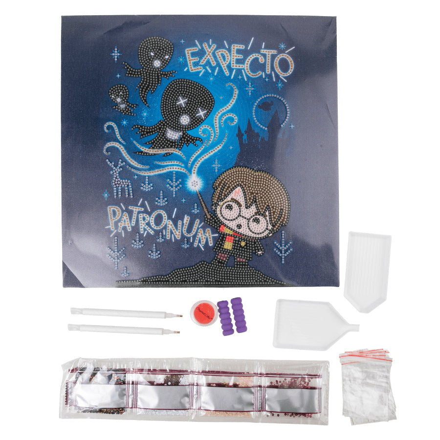 CRAFT Buddy Expecto Petronum – Diamond Painting Set – 30 × 30 cm – ab 8 Jahren