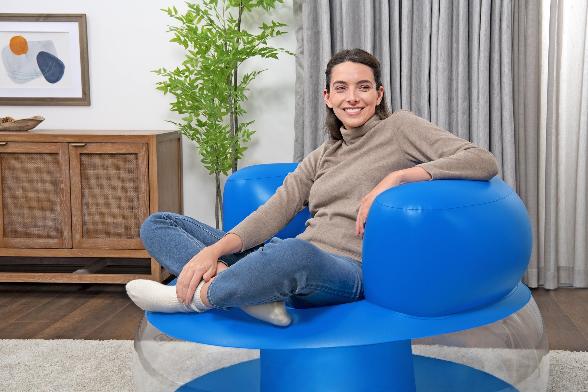 Bestway Sessel ModPod – 112 × 112 × 70 cm – PVC – mehrfarbig