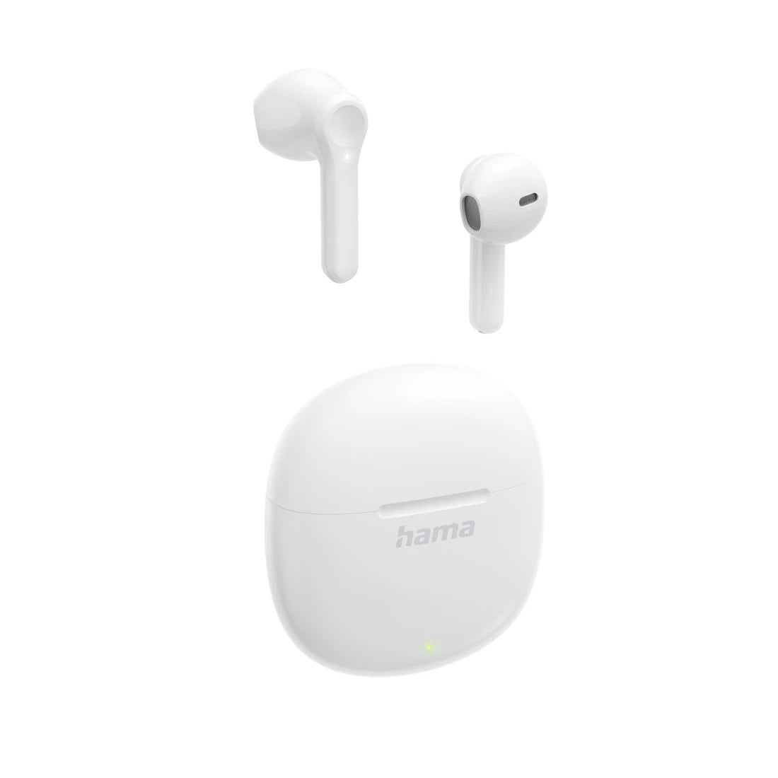 Hama Action One TWS In-Ear – mit Ladecase, Weiss, BT 5.3