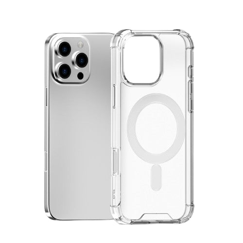 4smarts Hybrid Case Ibiza Backcover – für Apple iPhone 16 Pro, PC+TPU, Transparent, bis 1,2 m sturzsicher