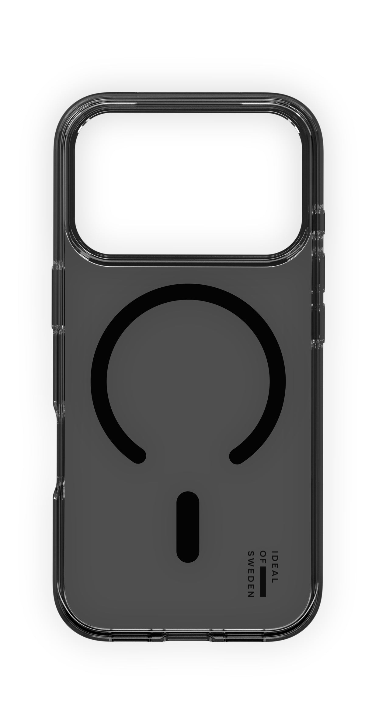 iDeal of Sweden Clear Case – Backcover – für Apple iPhone 17 Pro/18 Pro, MagSafe, Kunststoff, Getöntes Schwarz