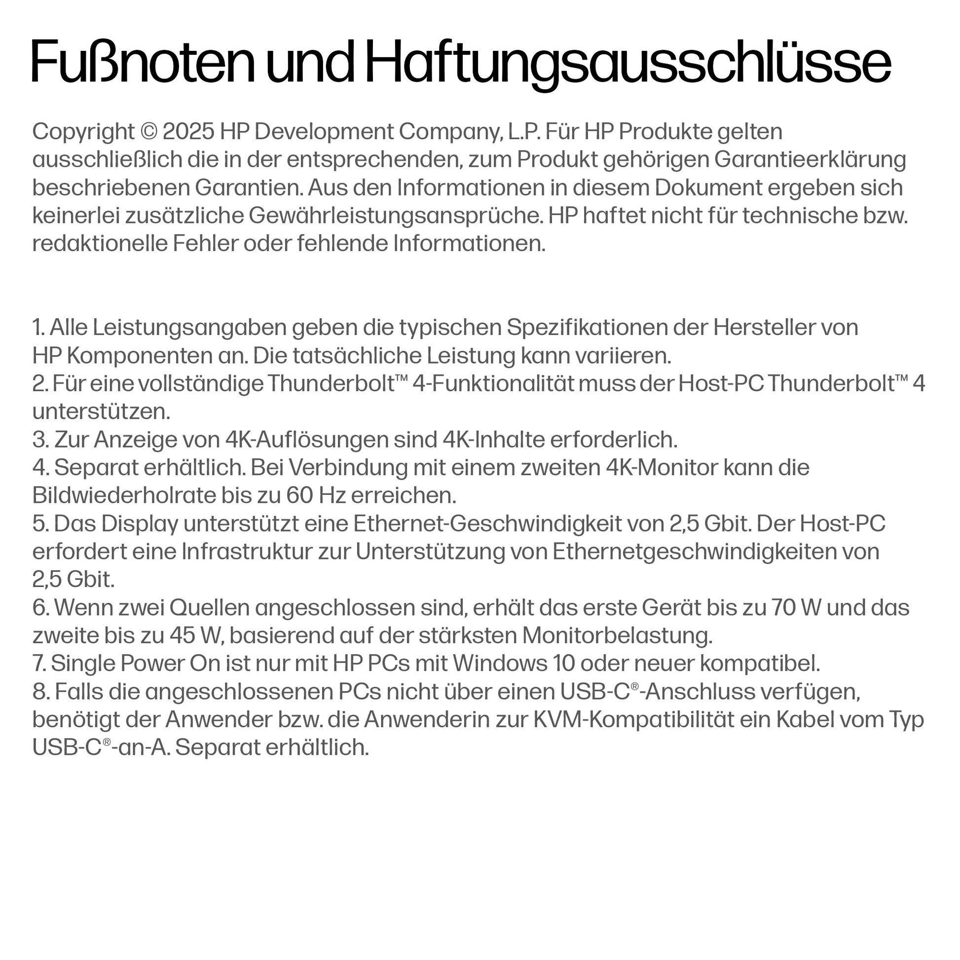 HP Series 7 Pro 732xk – 31,5", 3840 × 2160 (4K), IPS Schwarz, 120 Hz, Thunderbolt 4, LAN, HDR