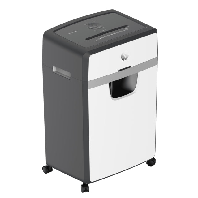 HP OneShred 24CC – Aktenvernichter mit Autofeed, DIN P-4, Partikelschnitt 4 × 35 mm, 24 Blatt, 30 l