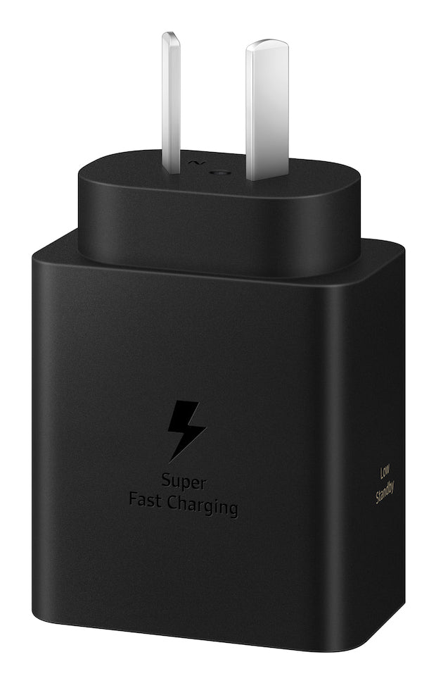 Samsung USB-Ladegerät 60 W – USB-C×1 – Schnellladung – für Laptop, Smartphone, Tablet – schwarz