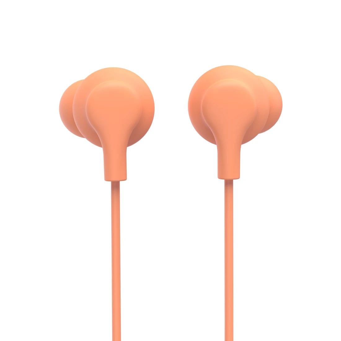 Hama Curly In-Ear Kopfhörer – Stereo, Kabelgebunden, Orange
