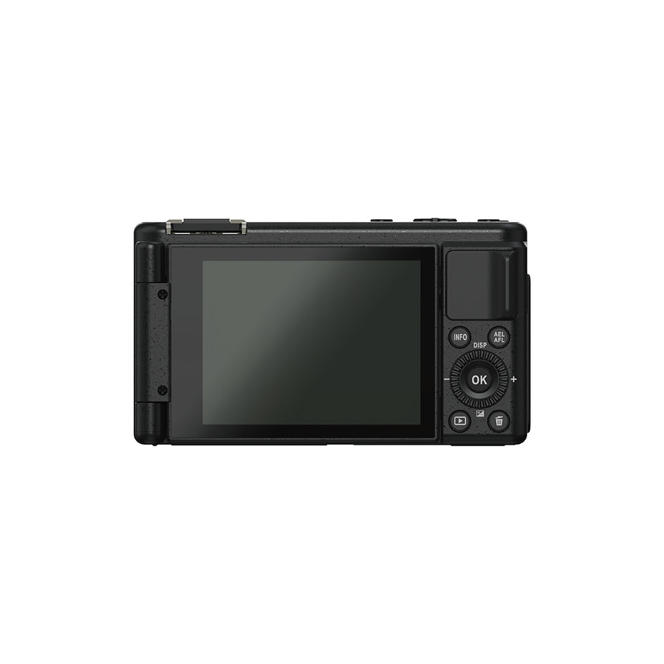 Yashica City 200 – Kompaktkamera, 13 MP, 5K, 10× optischer Zoom, Schwarz
