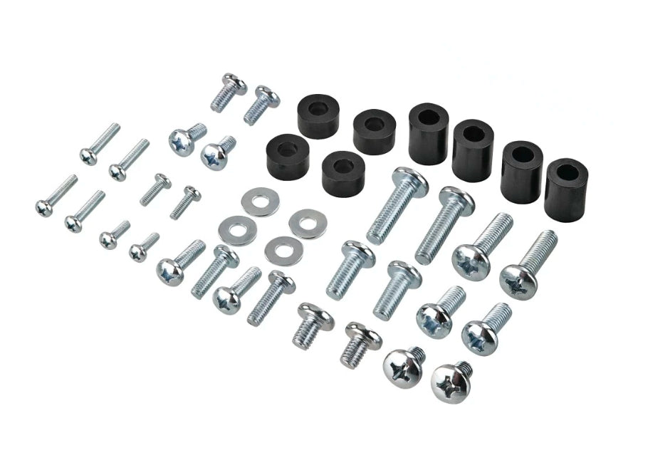 Hama Bodenständer – 37–75" – VESA 300×200–600×400 – bis 40 kg, Höhenverstellbar – Weiss
