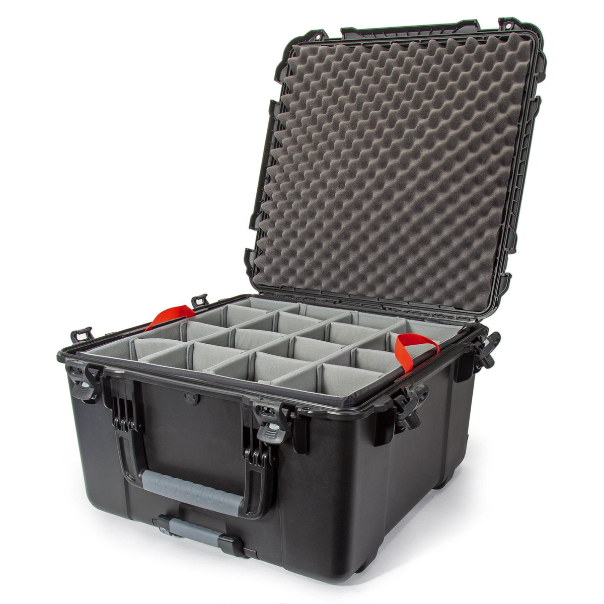 Nanuk Schutzkoffer 970 – 134,3 l, Kunststoff, schwarz, 69,1 × 40,6 × 69,9 cm