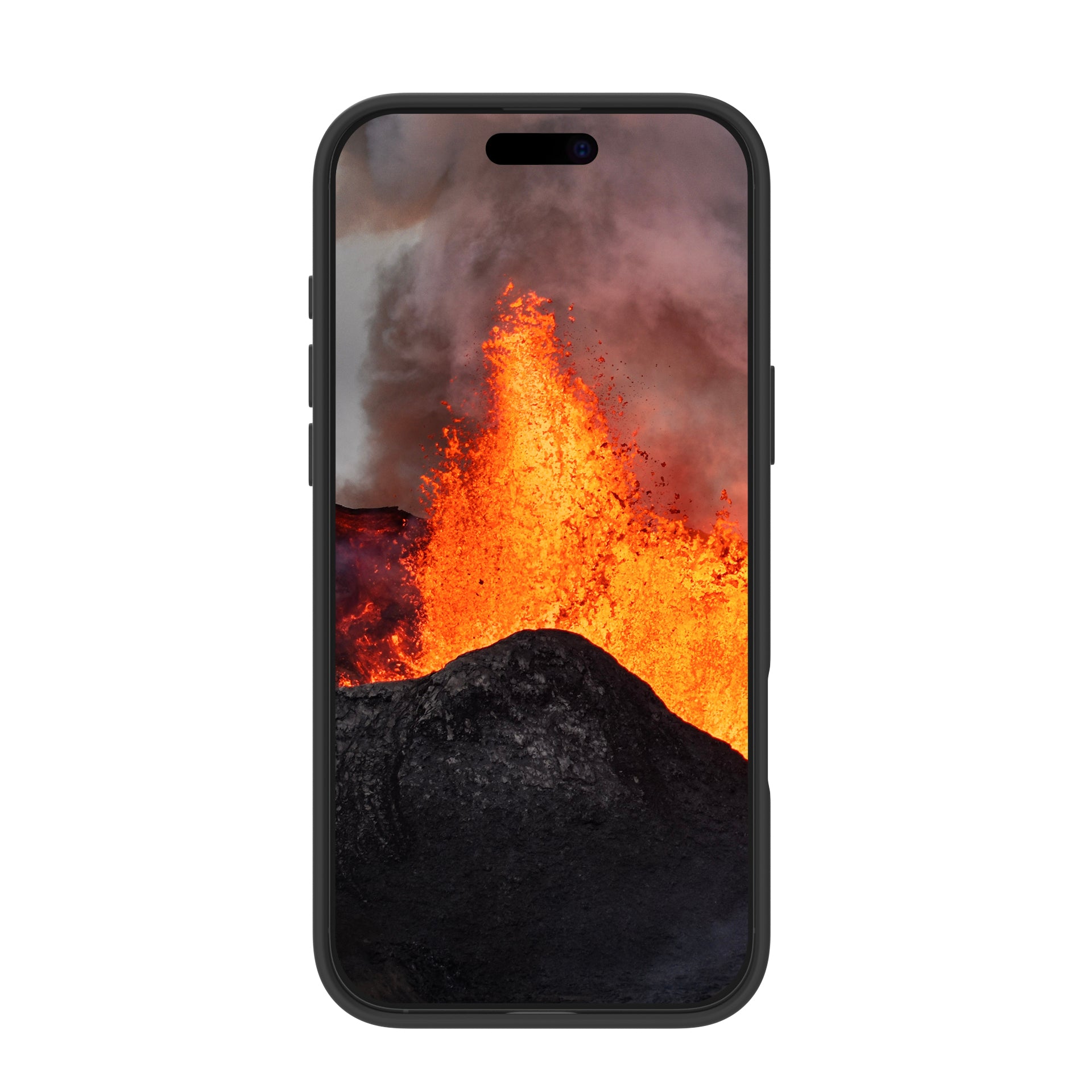 dbramante1928 Iceland Ultra D3O Backcover – für Apple iPhone 16 Pro, Schwarz, bis 4 m sturzsicher