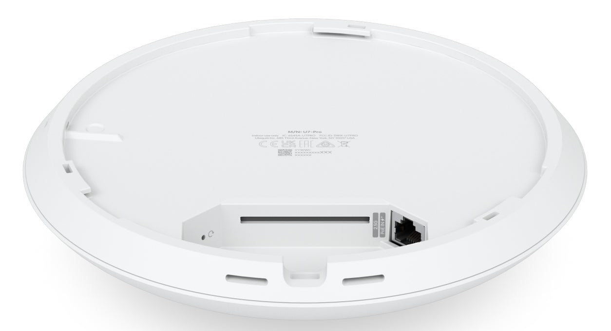 Ubiquiti UniFi U7 Pro (5er-Pack) Access Point – Wi‑Fi 7, Tri‑Band (2,4/5/6 GHz), bis 5,7 Gbit/s, 1× 1G/2,5G