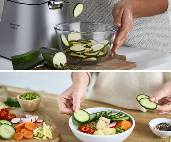 Kenwood Raffel-Aufsatz AT340 – 17,5 × 20,5 × 22 cm, für Chef-Modelle, z. B. Sense, Sense XL, Cooking Chef