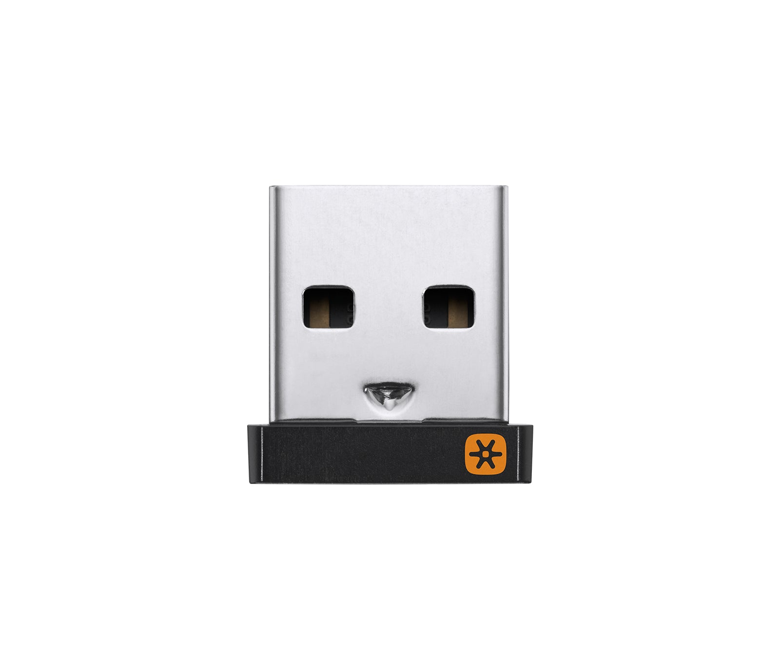 Logitech USB-Receiver – Schwarz/Silber – für Maus und Tastatur