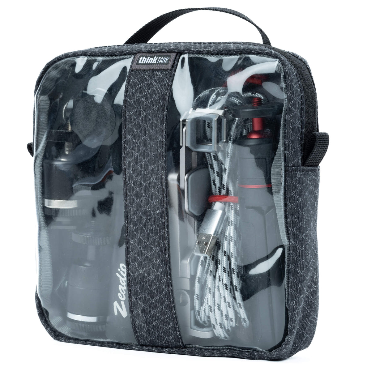 Think Tank Cable Management 20 V3.0 Kabeltasche – Schwarz/Transparent