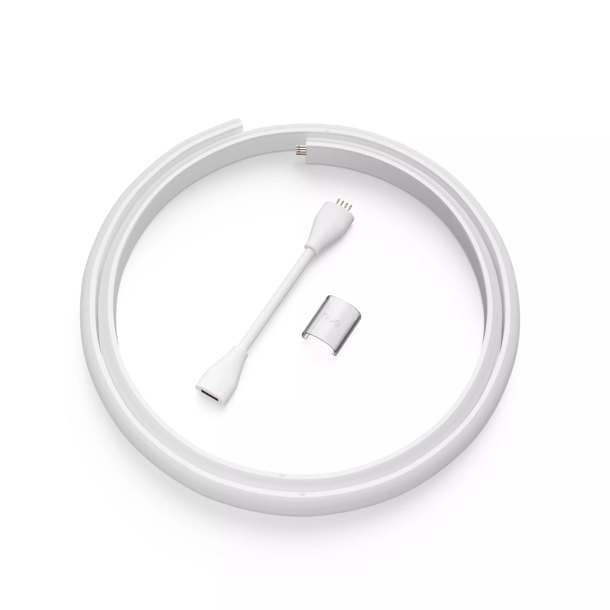 Philips by Signify Philips Hue LED-Strip 1 m – RGB+CCT, 2000–6500 K, Bluetooth/Zigbee – für Philips Hue – IP20 – 1 Stk.