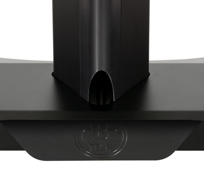 B-Tech BT8562/BB V2 – Displayständer, höhenverstellbar, bis 70", VESA 600×400, bis 70 kg, schwarz